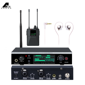 EIF AC-200 Moniteur intra-auriculaire sans fil UHF haute performance, portée 60 mètres, professionnel, monocanal, faible latence, pour chanteur de scène - Product Image 4