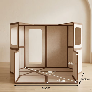 Nouveauté 2026 : <span class=keywords><strong>Grand</strong></span> kit de panneaux magnétiques DIY pour maisonnette de jeu, légers, en fibre de polyester, avec aimants intégrés, design moderne - Product Image 1