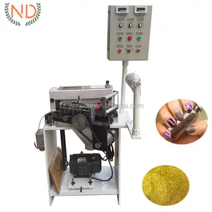 Máquina trituradora de polvo de purpurina de varias formas, cortador de polvo de confeti de diamante