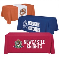 Nappe carrée sur mesure, imperméable, portable, pour l'extérieur, 100% polyester, logo imprimé numériquement, taille