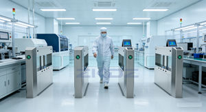 Système de <span class=keywords><strong>tourniquet</strong></span> antistatique ESD avec bracelet et testeur de chaussures – Contrôle d'accès ESD pour salles blanches - Product Image 6