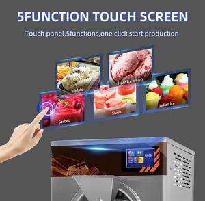 Machine à <span class=keywords><strong>gelato</strong></span> automatique commerciale 28-32L/H 220V, nouvelle machine à crème glacée dure pour usage professionnel, pour ingrédients à base de fruits et de lait - Product Image 5