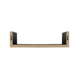 Set of 3 Floating MDF <b>Wall</b> <b>Mounted</b> <b>Shelves</b> Wood <b>Wall</b> <b>Shelves</b> for Bedroom Living Room Storage - Product Image 2