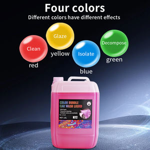 Chimique bébé professionnel couleur mousse lavage de voiture shampooing 10L dépoussiérage voiture nettoyage liquide savon avec quatre couleurs disponibles - Product Image 2