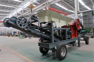 אבן גיר נוחה Pe200*300 מחצבה האדיפילד מגרסה לסתות פלדה עם מסך רוטט ציוד מחירון - Product Image 3