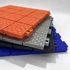Baldosas Deportivas <span class=keywords><strong>de</strong></span> PP Encajables <span class=keywords><strong>de</strong></span> Conexión Suave ASF-02, Piso Modular Suspendido Resistente a Impactos para Deportes al Aire Libre - Product Image 5