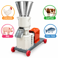 Machine à granulés d'aliments pour animaux de ferme, modèle 800, robuste, pour poulets, bovins, moutons, chèvres