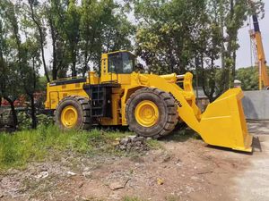 Chargeuse sur pneus Komatsu japonaise d'occasion Tracteur Komatsu WA600 4x4 avec chargeur Mini chargeuses WA600 Komatsu WA600 prix bas - Product Image 3