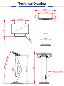 Đầy đủ HD 1080P 21.5 inch tầng đứng tất cả trong một PC với i3/i5/i7 cup - Product Image 6