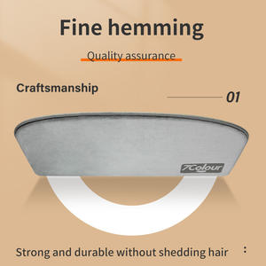 พรมห้องน้ำ 7 สี รูปทรงสี่เหลี่ยมผืนผ้า ทำจากเส้นใยโพลีเอสเตอร์ กันลื่น แห้งเร็ว ดีไซน์เรียบง่าย - Product Image 3