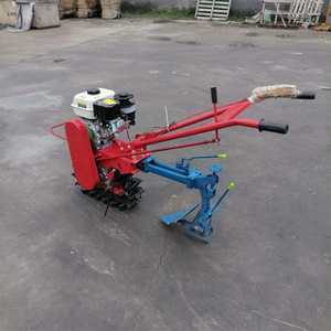 Cultivateur sur chenilles Saintlu 173, moteur essence 80cc, largeur de travail 12 pouces, fourches arrière pour jardinage et agriculture - Product Image 2