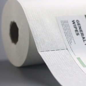 Boîte pop-up filée blanche non tissée de taille <span class=keywords><strong>personnalisée</strong></span> de haute qualité chiffons de nettoyage à sec sans poussière légers serviettes propres - Product Image 5