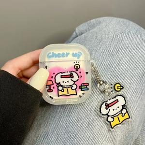 Étui de protection pour écouteurs Airpod Pro <span class=keywords><strong>2</strong></span>/3, design de <span class=keywords><strong>coque</strong></span> souple de dessin animé de haute qualité - Product Image 1