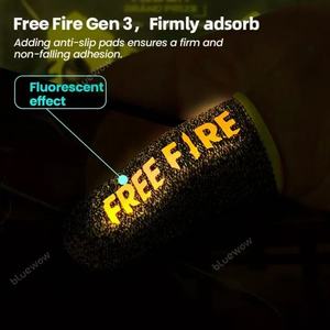 Glow-in-<strong>the</strong>-dark Esports-grade Silver Fiber Gaming Finger Sleeves, High Silver Content, Non-slip, Suitable <strong>for</strong> PUBG <strong>Games</strong>. - Product Image 4