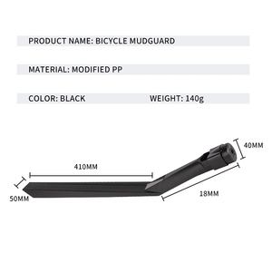 Angbow Çıkarılabilir Dağ Bisikleti Çamurluk Uzatma Çamurlukları Kolay Kurulur ve Taşınır Yansıtıcı Şeritli Sürüş Aksesuarları - Product Image 5