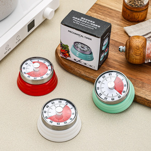 Mechanical <b>Timer</b> 60 Min Countdown Kitchen Alarm Clock With Loud Alert For Cooking And Study Use - Product Image 1