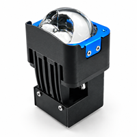 1,5-Zoll-LED-Projektorlinse Motorrad-Scheinwerfer Dual Fern-/Abblendlicht 9-50V 40W 55W Weiß Gelb Bernstein Stroboskop-Nebelscheinwerfer
