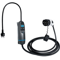 Nouveau chargeur portable 16A avec prise Schuko 3,7 kW, indice de protection IP65, chargeur de voiture électrique de type 2, chargeur domestique pour véhicules électriques, certifié CE