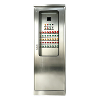 Boîtier de distribution électrique industriel hybride IP66 sur pied pour intérieur, taille personnalisée, épaisseur, alimentation à découpage, verrouillage 6 points