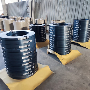 12.7-32mm Q235 Ss340 renk ambalaj galvanizli çelik çemberleme/mavi temperli çelik kayış/siyah boyalı çelik bobin/şerit - Product Image 6