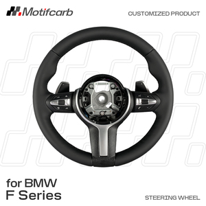 พวงมาลัยหนังแท้แบบกำหนดเองสำหรับ BMW F10 F30 F06 F31 F32 F33 F34 F80 X3 X4 X5 X6 M2 M3 M4 M5 M6 อัพเกรดภายใน - Product Image 2