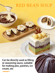 Pâte de haricots douce et biologique haut de gamme en boîte de 5 kg pour les desserts végétaliens et les besoins de pâtisserie à base de plantes - Product Image 2