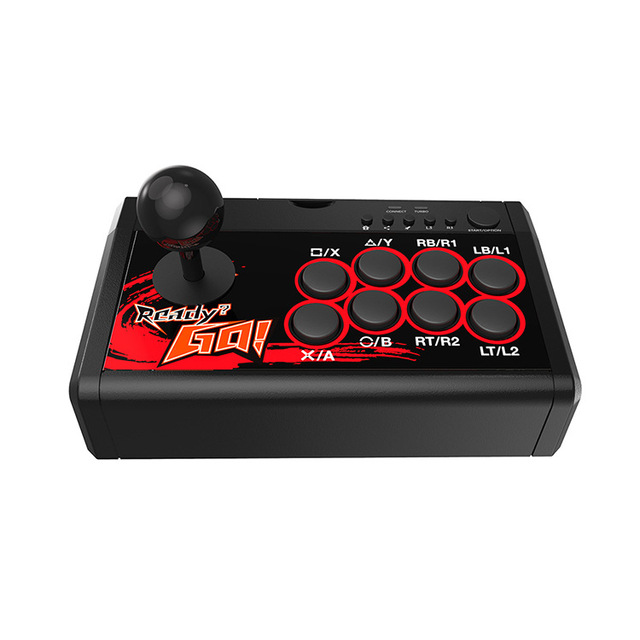 TNS-19059 Game Console 4 in 1 USB Fighting Stick Arcade Joystick for Switch /PS3 /PC Gamepad