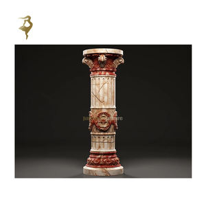 <span class=keywords><strong>Colonne</strong></span> de pilier ronde de <span class=keywords><strong>jardin</strong></span> de marbre de grès grec décoratif extérieur à vendre - Product Image 1
