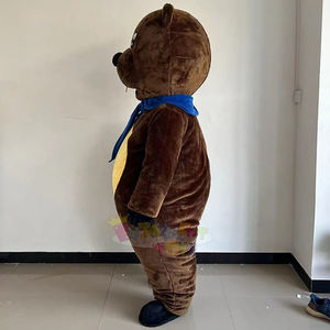 Costumi Mascotte Personalizzati di Animali Cartoon, <span class=keywords><strong>Costume</strong></span> da Castoro Marrone Scuro per Adulti, per Feste di Carnevale e Promozioni - Product Image 5