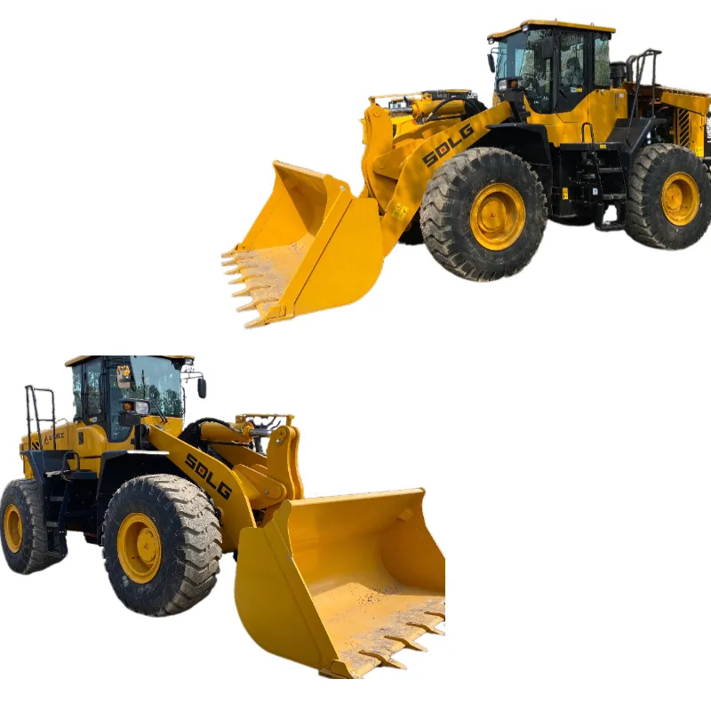 SDLG 956 bekas pemuat roda dengan mesin ulat digunakan SDLG Wheel Loader SDLG LG956L