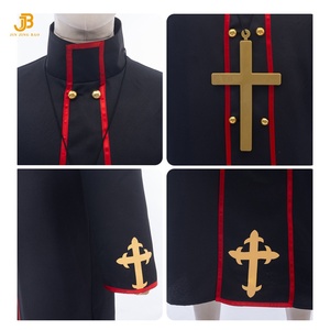 Disfraz de Halloween para Hombre, Disfraz Medieval de Sacerdote, Monja o Misionero, Túnica Religiosa para Iglesia, <span class=keywords><strong>Convento</strong></span> o Fiesta de Disfraces - Product Image 2