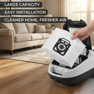 Bolsa de Polvo Personalizada para <span class=keywords><strong>Aspiradora</strong></span> <span class=keywords><strong>Nilfisk</strong></span>, Bolsa de Filtro de Polvo No Tejida, Repuestos y Accesorios 107412688 107407940 2681045118 - Product Image 2