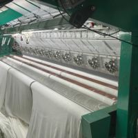 Credit Ocean Knoten lose Fischernetz maschine für knoten lose Netz schuss einführung Polyester Geogrid Raschel Kett strick maschine