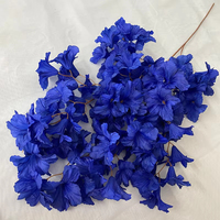NINI Pabrik Berkualitas Tinggi Harga Terjangkau Bunga Pohon Buatan DIY Cabang Morning Glory Tanpa Daun untuk Dekorasi Pernikahan