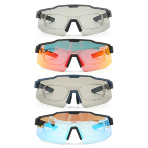 Gafas Deportivas con Logotipo Personalizado, Resistentes a Impactos, con Protección UV400, Visión Nocturna y Anti-Radiación, Montura TR90 Panorámica para Ciclismo - Product Image 1