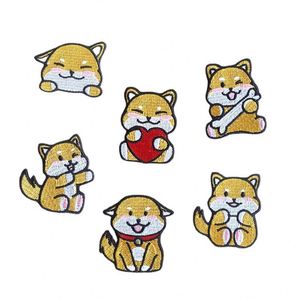 Parches Bordados Termoadhesivos de Perros Adorables para Decoración de Ropa y Bolsos - Product Image 4