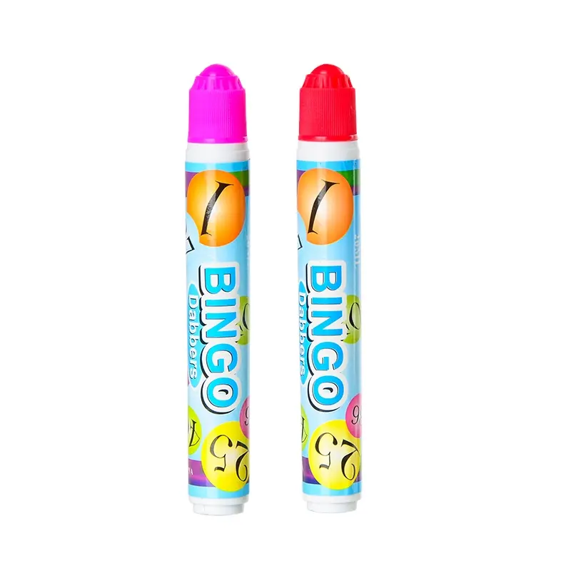 Rotuladores de Bingo lavables para niños, rotuladores de pintura de puntos, oferta