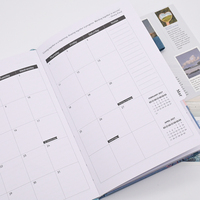 Großhandel Maßgefertigtes Schönes Cremefarbenes Notizbuch mit Bedrucktem Design als Hardcover-Einband
