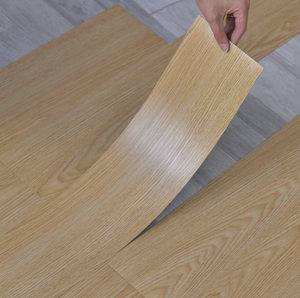 Papel pintado de grano de madera MOI, pegatina de suelo, pegatina de pared de PVC, pegatina de azulejo de suelo impermeable de vinilo - Product Image 1