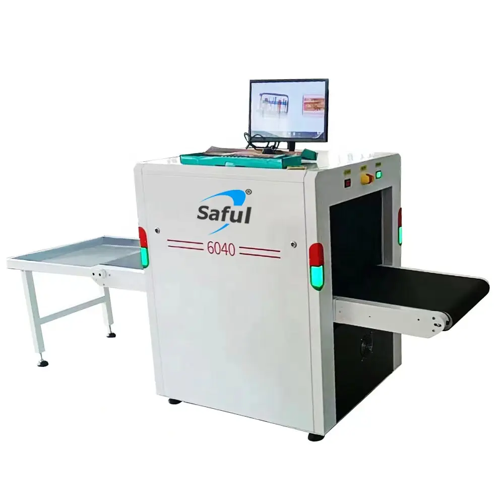 Saful 6040ความปลอดภัยสนามบิน X-Ray เครื่องสแกนสัมภาระสำหรับโรงแรม/ห้างสรรพสินค้า/โรงเรียน/สถานี