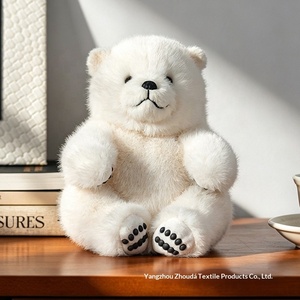 Orso Polare di Peluche Gigante per Bambini, Giocattolo Morbido e Confortevole, Orso da Coccolare in Poliestere, 14 Anni, <span class=keywords><strong>Zoo</strong></span> - Product Image 2