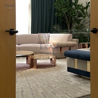 EKAR MEUBLES Offre spéciale Quatre ensembles de table basse en marbre combinée Table d'appoint de salon Fonction de massage Chaise de direction