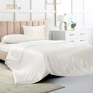 <span class=keywords><strong>Textiles</strong></span> de maison Nouveau produit 100% Literie en soie de mûrier Ensemble de literie King Size - Product Image 4