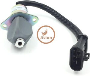 Solenoide de apagado de combustible 6681512 6681513 6690563 para motor, solenoide de corte de combustible, piezas de maquinaria de construcción - Product Image 5
