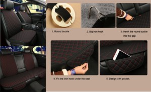 Universal Car Seat <b>Cushion</b> Flax - Product Image 5