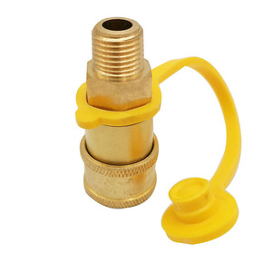 PaiRui Gas <b>Connector</b> 3/8 Inch Brass <b>Quick</b> Connect Fitting For Natural Gas Connection - Product Image 4