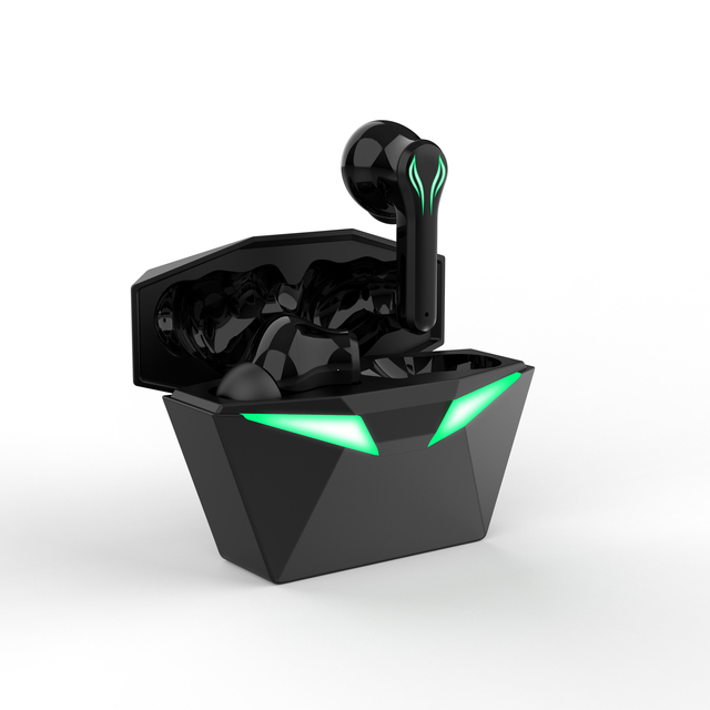 J116 TWS Gaming Tws Earbuds With Cool Breathing Light Charging case Low Latency Headset Long Battery Life Wireless Earphone