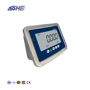 Indicateur de pesage en acier inoxydable SOHE SH2100-C1S, indice d'étanchéité IP67, affichage LCD haute précision, téléchargement de données en option, OEM - Product Image 6