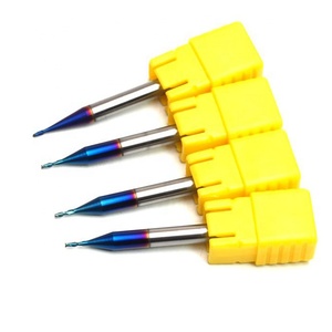 0.2Mm 0.3Mm 0.4Mm 0.5Mm 0.6Mm 0.7Mm 0.8Mm 0.9Mm Cacbua <span class=keywords><strong>Micro</strong></span> Square End Mill Endmills Hrc65 - Product Image 2