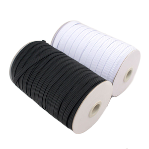 Bande élastique plate tissée jacquard en polyester/nylon personnalisée de 1/4 pouce et 1/8 pouce pour accessoires vestimentaires et textiles de maison - Product Image 6